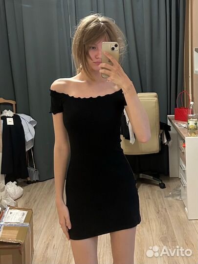 Платье летнее трикотажное мини