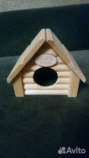 Домик и колесо для мелких грызунов