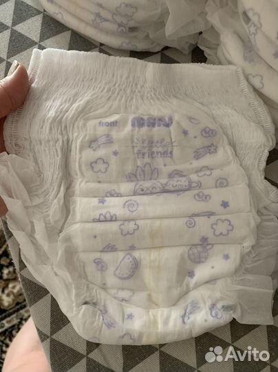 Подгузники трусики manu xxl