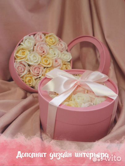 Подарок букет мыльных роз