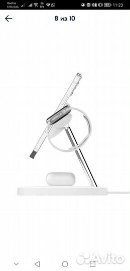 Беспроводное зарядное устройство Belkin Boost 3в1