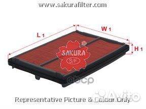 Фильтр воздушный A1638 Sakura