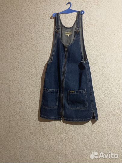 Джинсовый сарафан