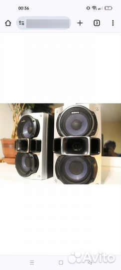 Музыкальный центр sony