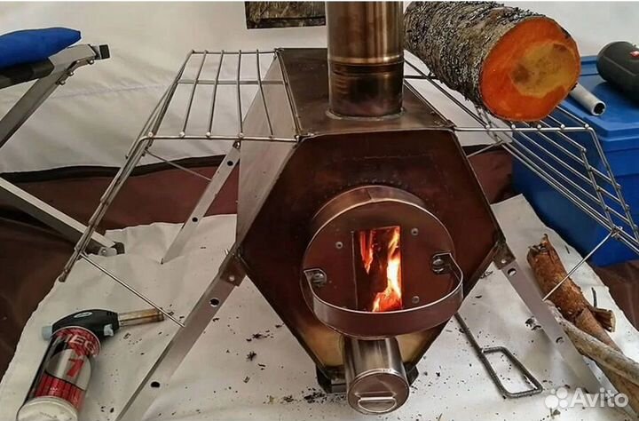 Печь для зимней палатки Сопутник