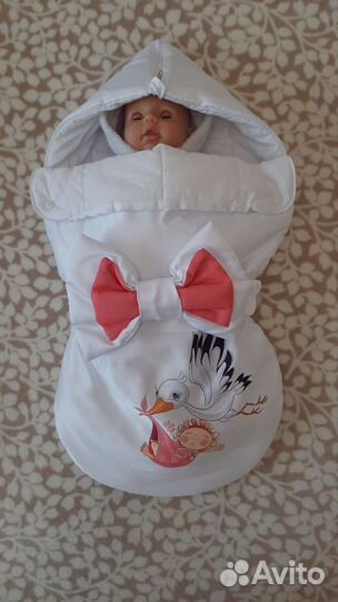 Конверт на выписку для девочки