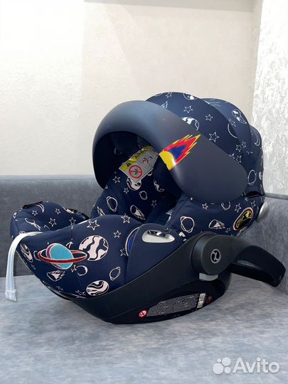 Автокресло Cybex Cloud Q автолюлька с базой isofix