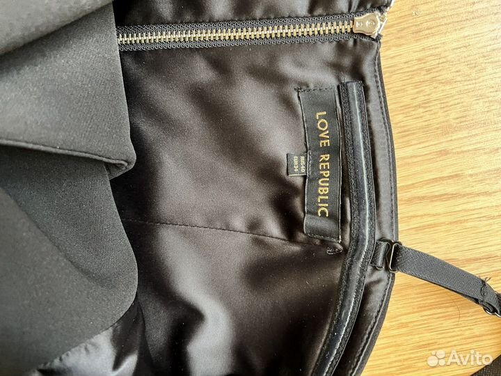 Чёрный комбинезон Love Republic