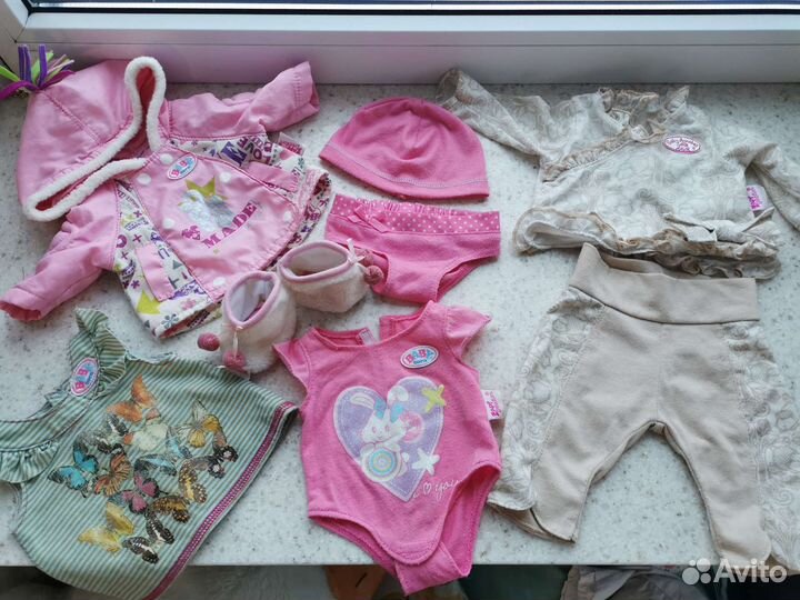 Одежда оригинальная на Baby Born