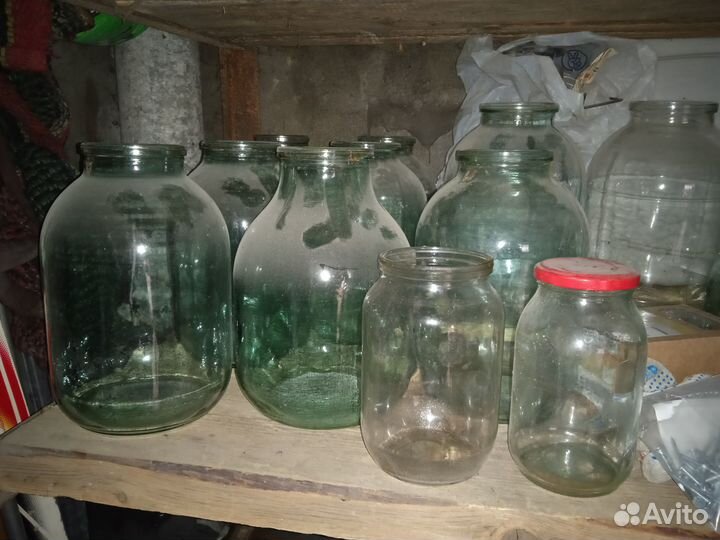 Стеклянные банки, стеклотара, бесплатно, самовывоз