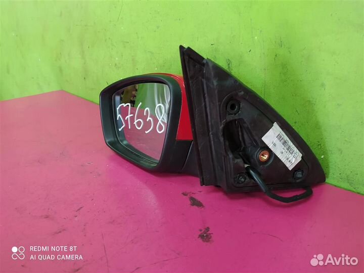 Зеркало левое Skoda Rapid Шкода Рапид 2012-2021