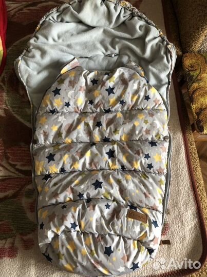 Теплый конверт в коляску