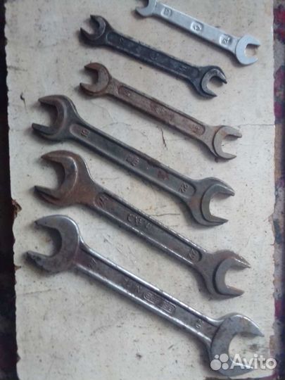 Ключи рожковые