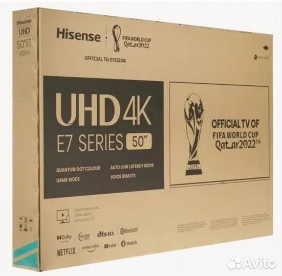 Ultra HD (4K) qled-телевизор 50