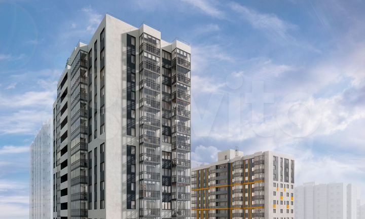 2-к. квартира, 50,7 м², 14/22 эт.