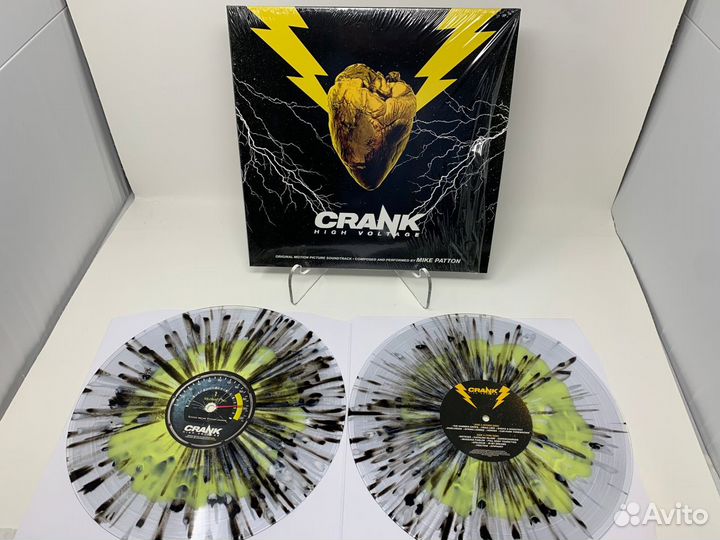 Crank: High Voltage 2xLP винил музыка из фильма