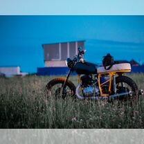 Мотоцикл иж планета 4 Cafe racer