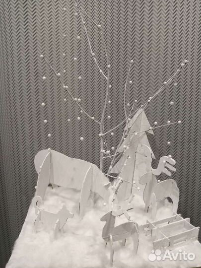 Зимняя поделка в садик