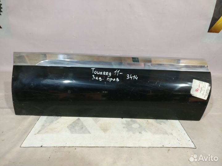 Фольцваген Туарег 2011- Молдинг зад правой двери