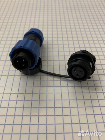 Разъём герметичный SP13-3pin
