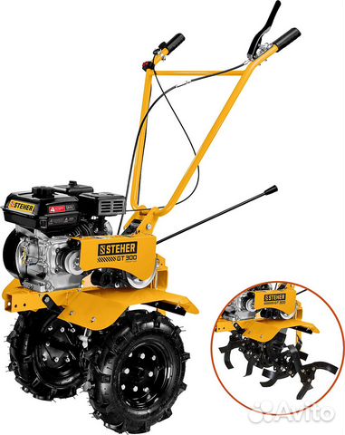 Бензиновый мотоблок steher, 7 л.с