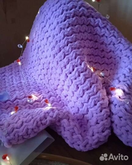 Плед плюшевый для новорожденного