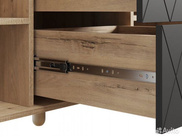 Тв-тумба Теджонс Diamond Grafit