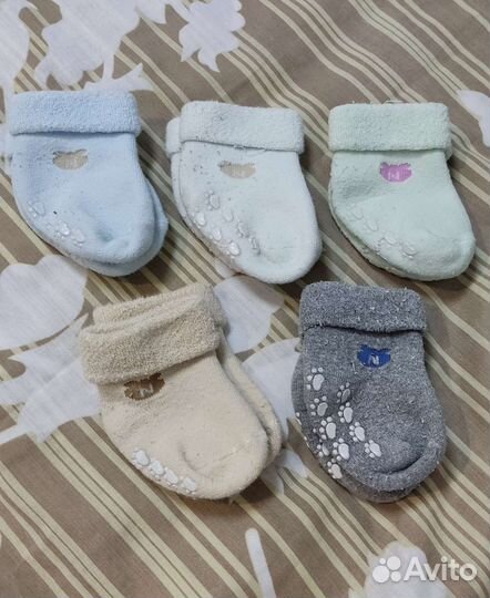 Детские носки от 0 до 6 мес