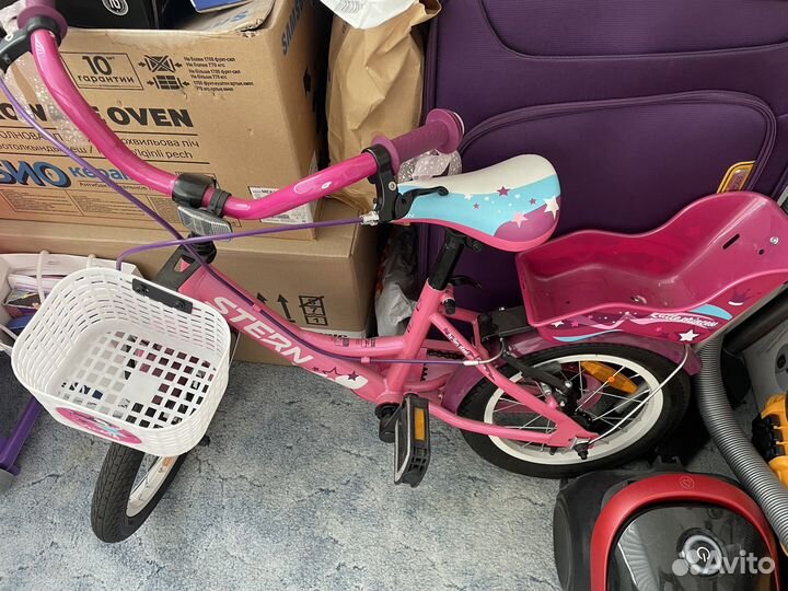 Детский велосипед 4-х колесный бу