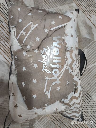 Бортики в детскую кроватку