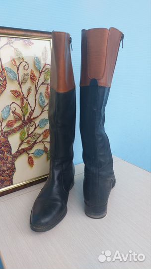 Сапоги женские натуральная кожа 37 размер
