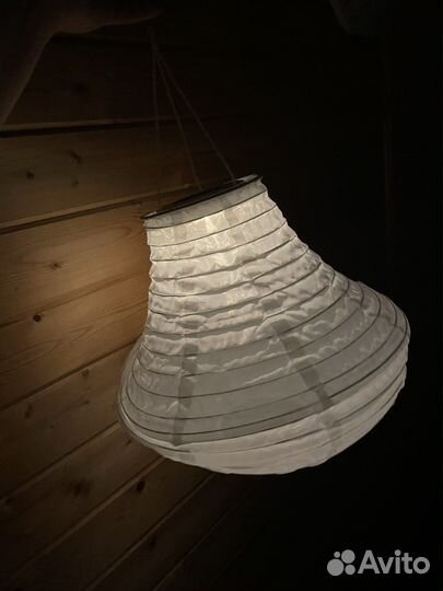 Светильник на солнечной батарее икеа