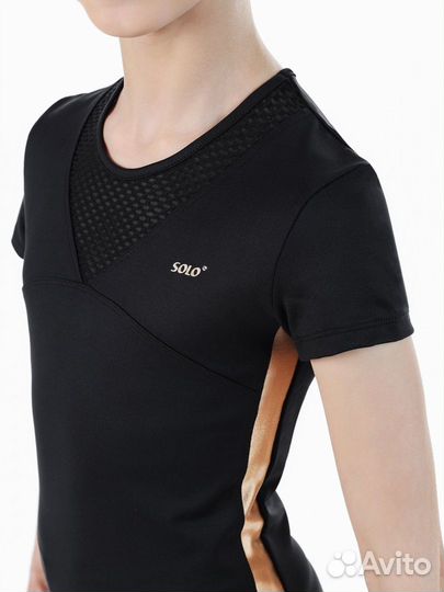 Футболка solo «Звезда Solo» RG605.2 чёрный / золо