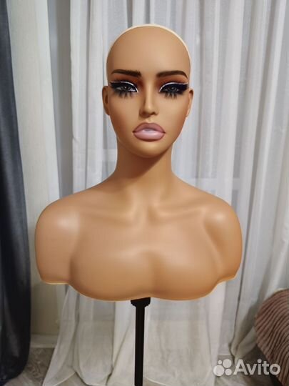 Манекен голова для причесок