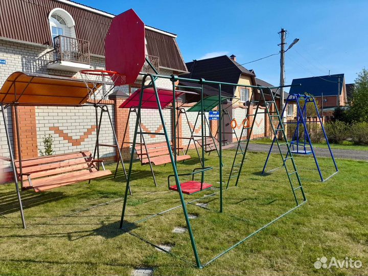 Качели (садовые) уличные металлические