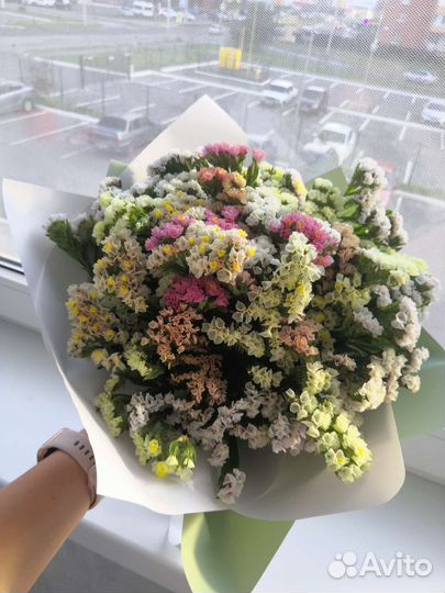 Букет из статицы