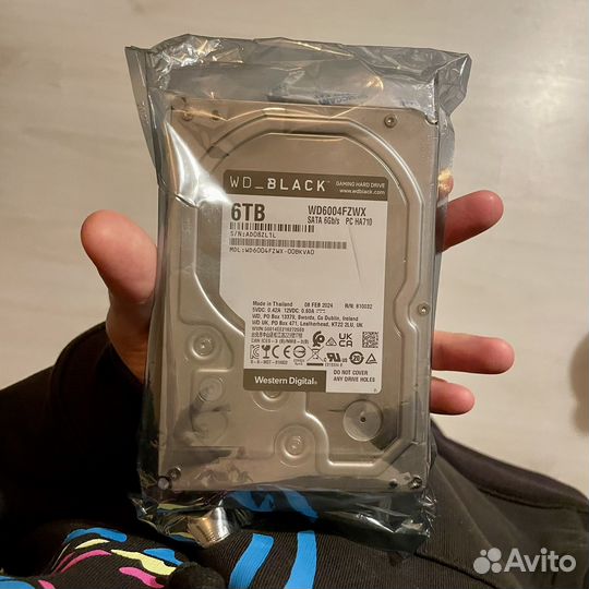 HDD накопитель WD Black 3.5