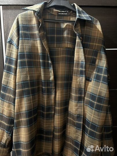 Рубашка в клетку