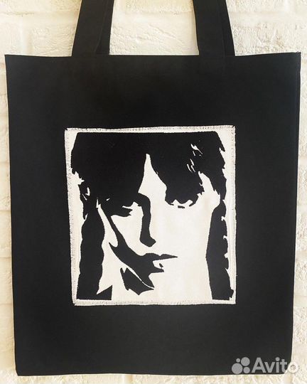 Шопер с вышивкой