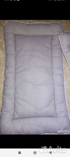 Матрасик,подушка и одеяло в детскую коляску