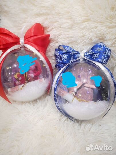 Новогодний шар с фото