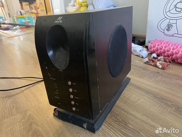 Колонки с сабвуфером