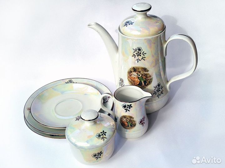 Предметы из кофейного сервиза Kahla Мадонна фарфор