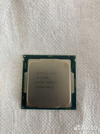 Процессор i7 7700k