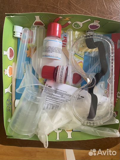 Набор для опытов новый