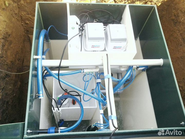 Автономная канализация под ключ. В любой грунт