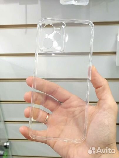 Чехлы прозрачные, силиконовые на Realme C35
