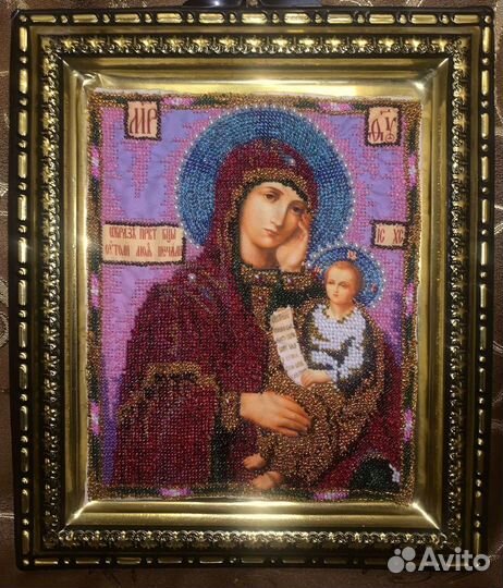 Иконы вышитые бисером