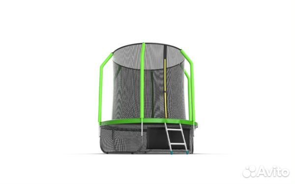 Батут EVO jump Cosmo 6ft (Green) + нижняя сеть