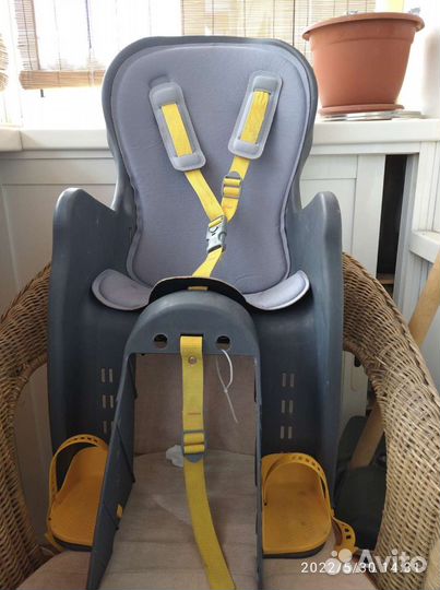 Детское велокресло на багажник